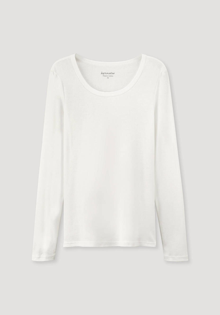 Langarm-Shirt aus reiner Bio-Baumwolle