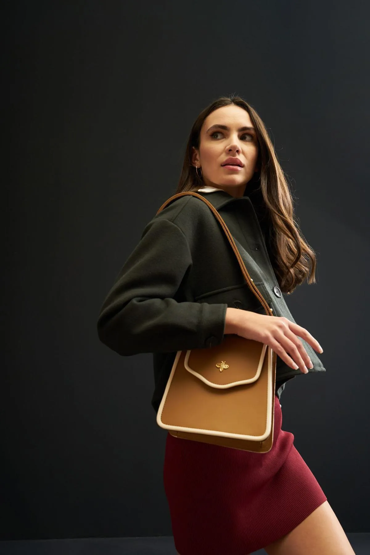 Lucky Bees  Hand- und Schultertasche für Damen – komfortables Design
