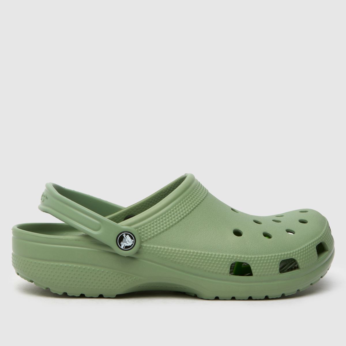 Crocs klasszikus klumpa szandál zöld színben