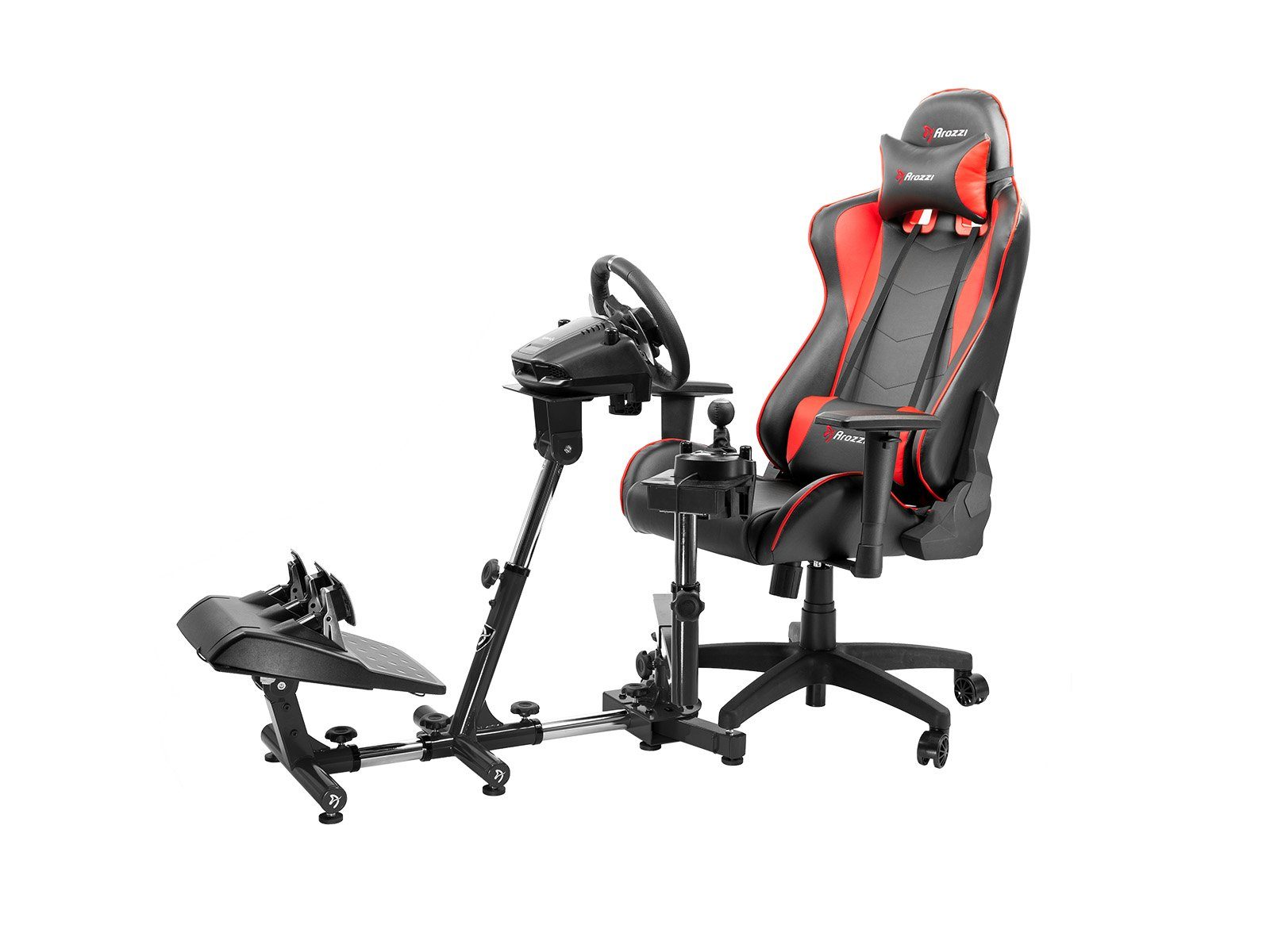 Arozzi Gaming-Stuhl Arozzi Velocità Rennsimulatorstand
