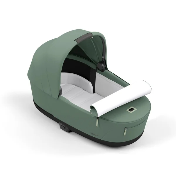 Cybex Priam V4 stroller set leaf green with matte black frame