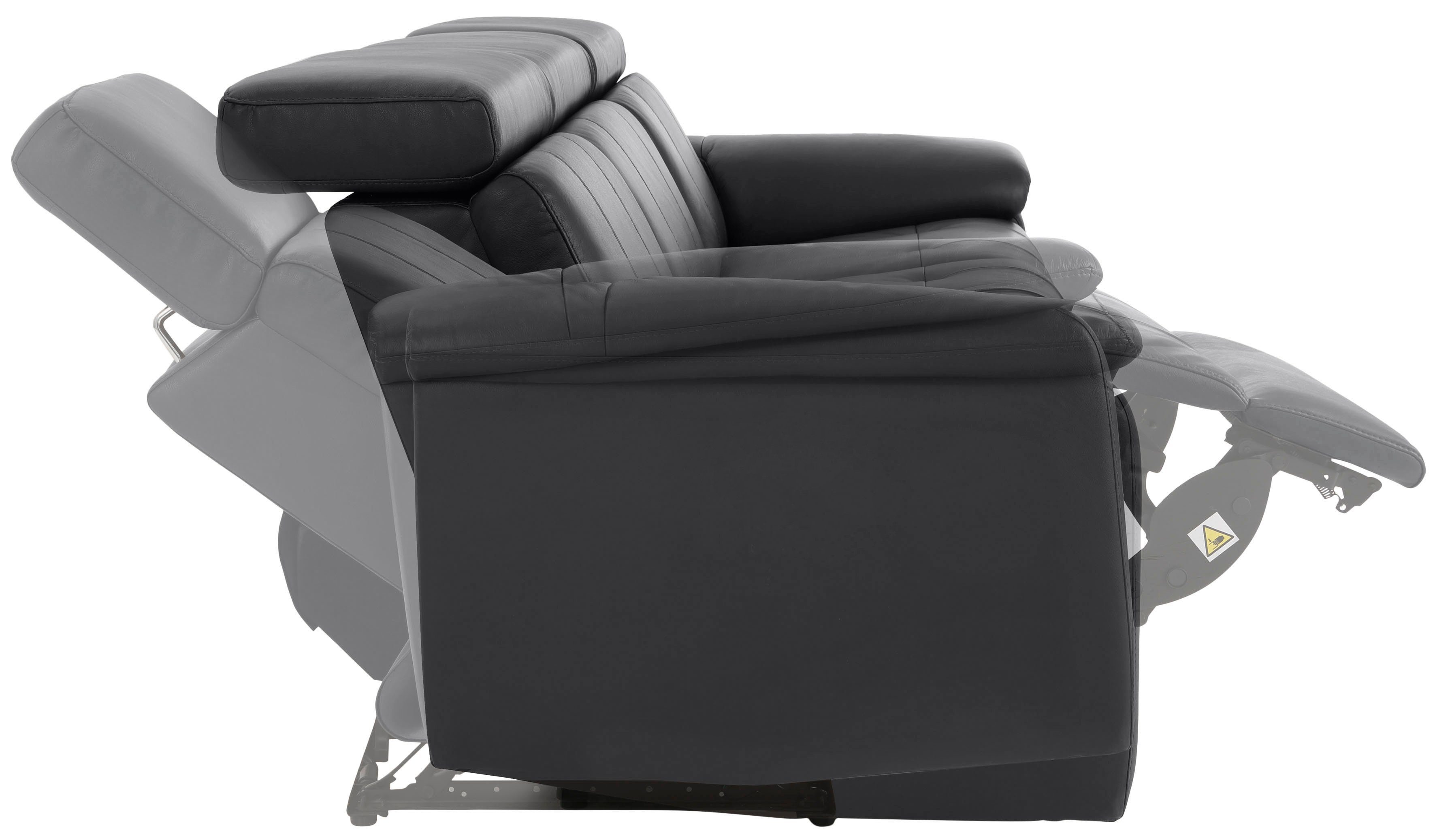 Home affaire 3-Sitzer Binado, mit manueller oder elektrischer Relaxfunktion mit USB-Anschluss