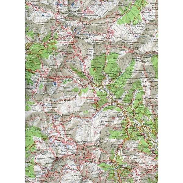 IGC Italien 1 : 50 000 Wanderkarte 9 Val d'Aosta - Wanderkarte