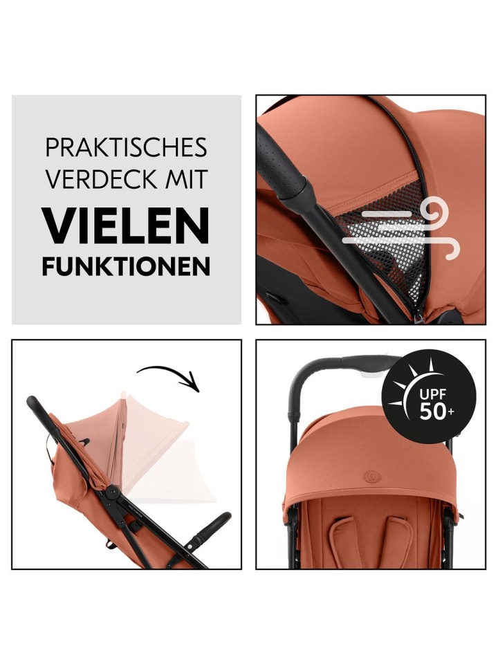 Hauck Reisebuggy & Sportwagen Travel N Care Plus mit in orange,schwarz günstig kaufen onesize