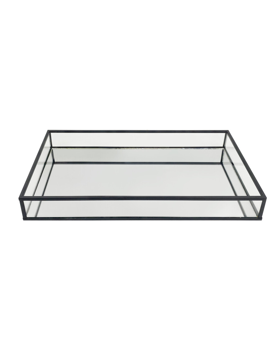 Dekotablett Glas