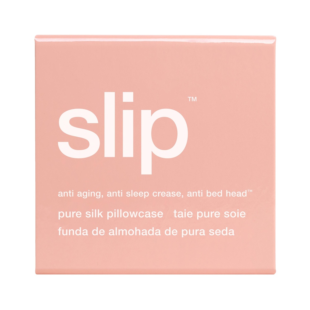 slip taie d'oreiller pure soie slip euro - rose taie d'oreiller euro