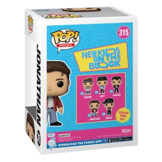 Funko POP! Rocks: New Kids on the Block Vinyl Figur Jonathan 9 cm