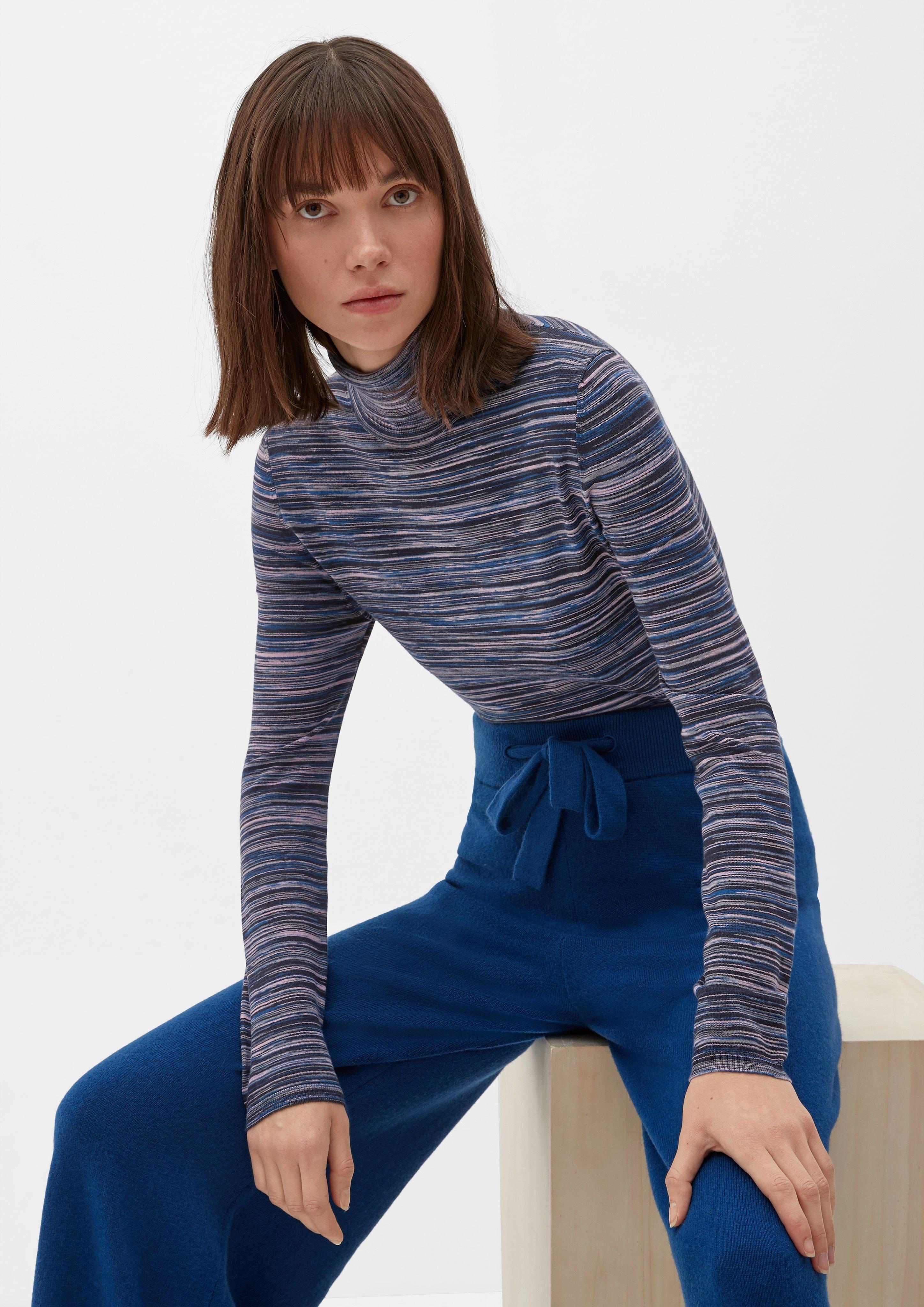 Turtleneck mit abstraktem Allover-Muster  2123880-99X0
