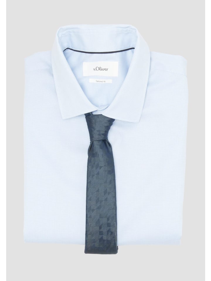 s.Oliver BLACK LABEL Krawatte in Olive günstig kaufen 1