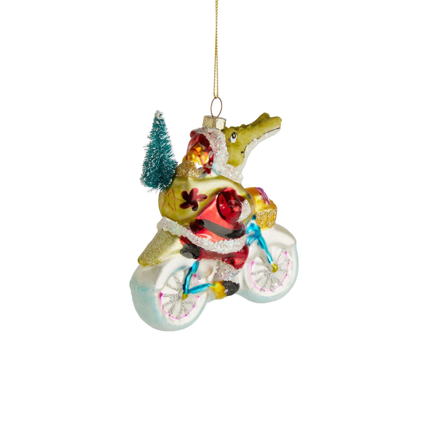 HANG ON Anhänger Krokodil mit Fahrrad