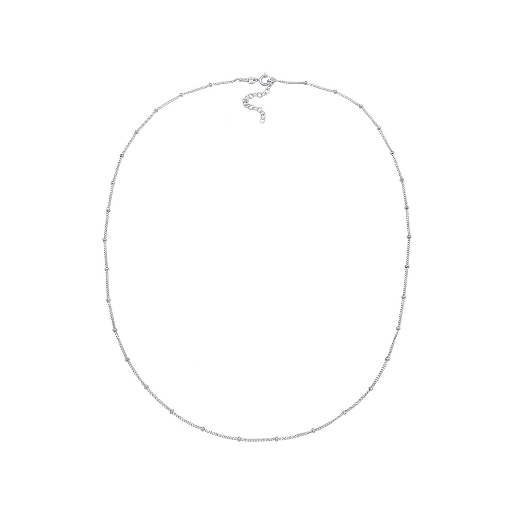 KUZZOI KUZZOI Collier Hommes Design boule de base en argent sterling 925 collier