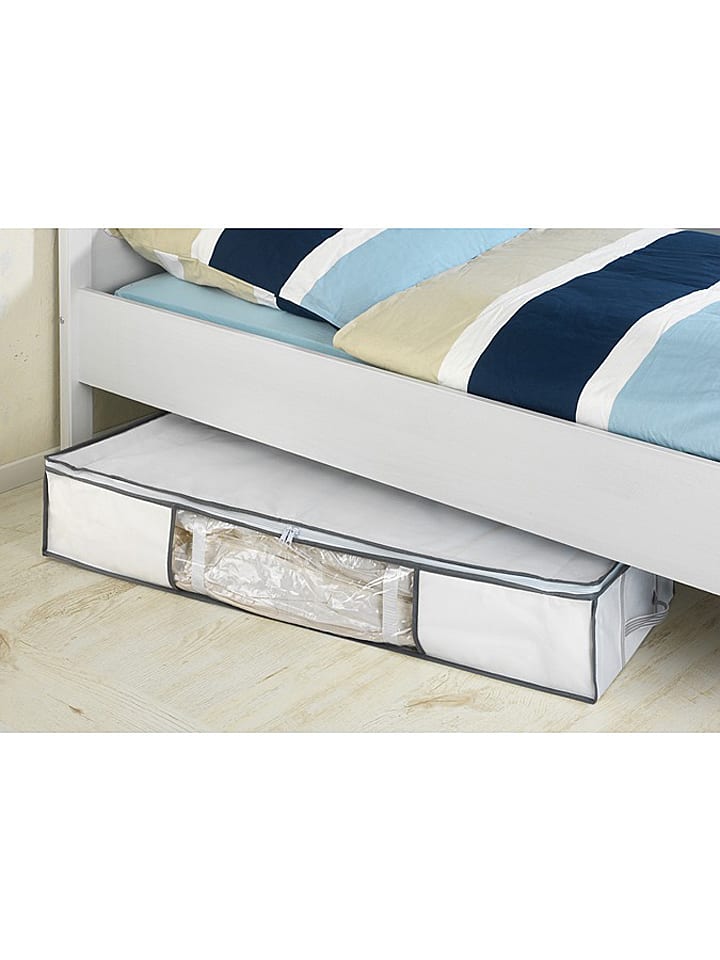 Wenko Vakuum-Unterbettkommode in Weiß - (B)105 x (H)45 x (T)15 cm günstig kaufen onesize
