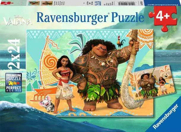 Kinderpuzzle ab 4 Jahren - Vaiana - 24 Teile