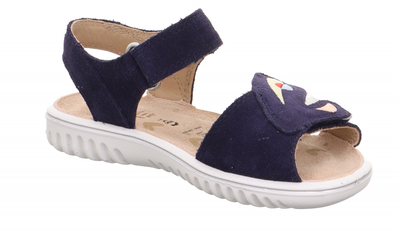 SPARKLE - BlauSandale mit Klettverschluss