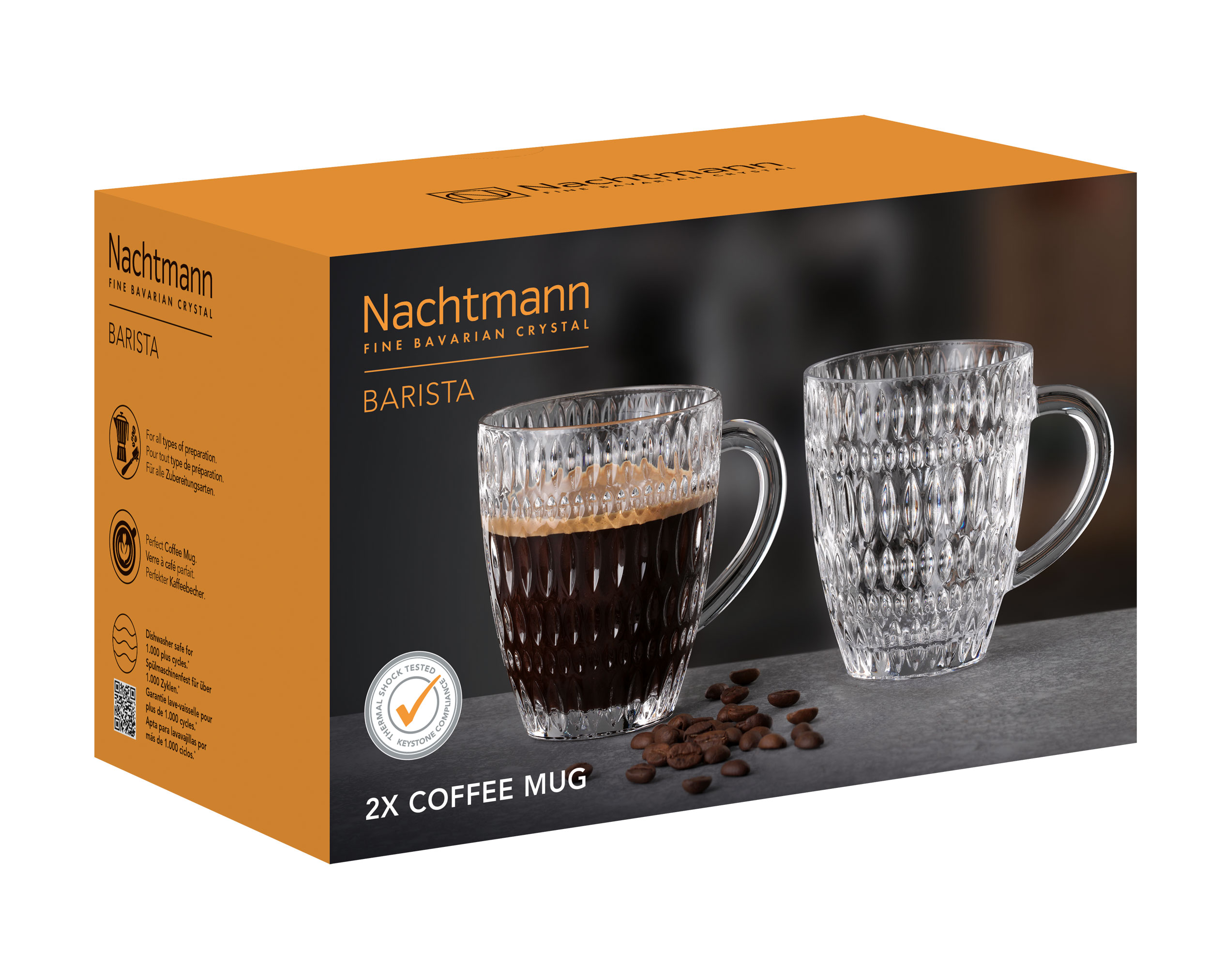 Nachtmann2er Kaffeeglas 392ml