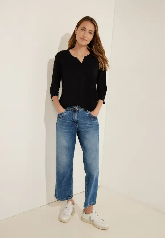 CECIL Tunikashirt in Unifarbe