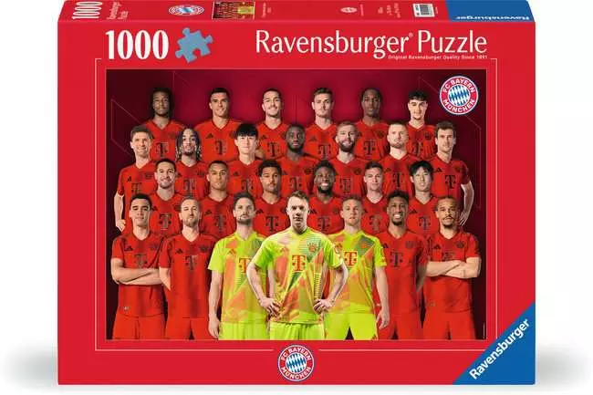 Puzzle 1000 Teile - FC Bayern München Saison 2024/25