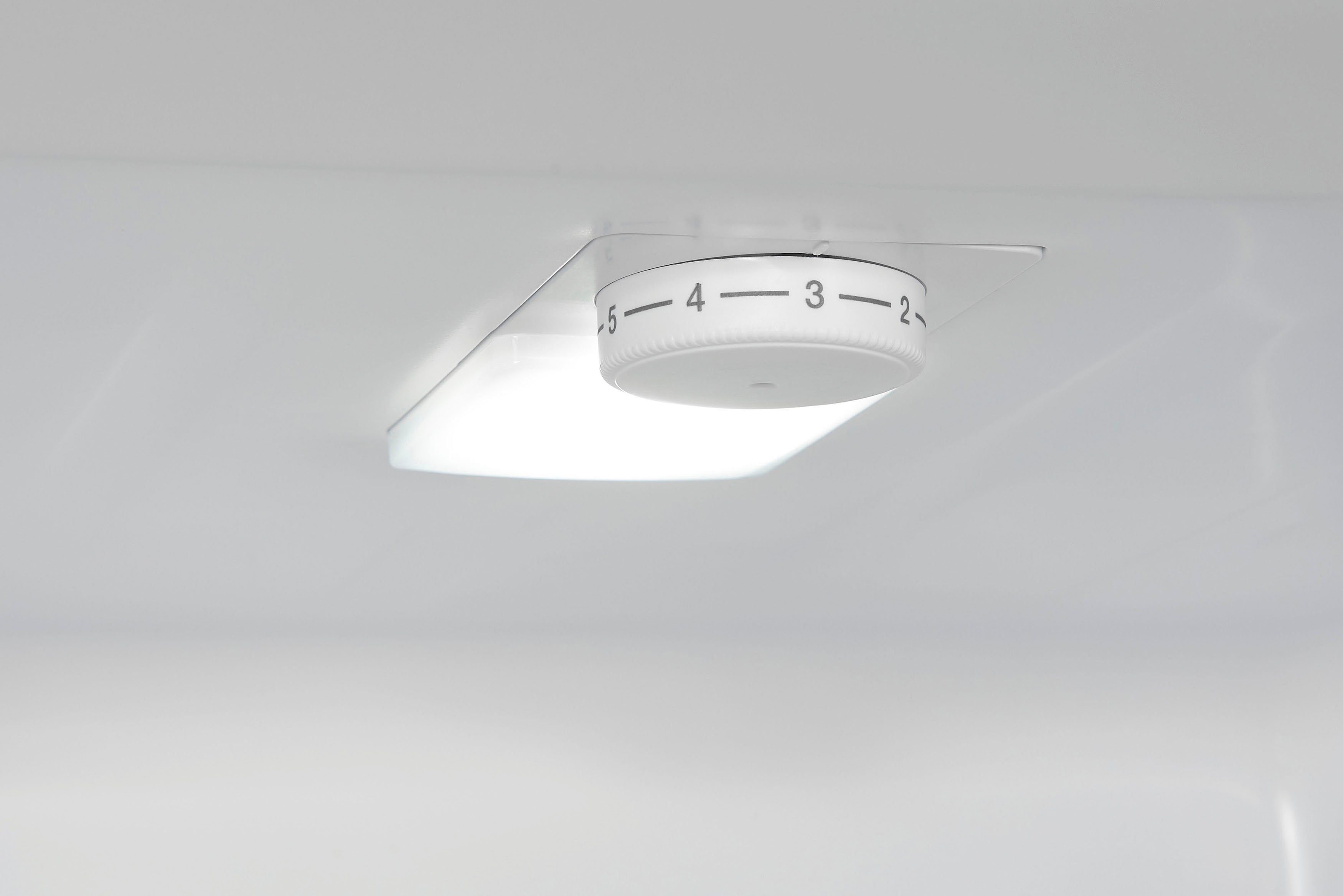 exquisit Kühl-/Gefrierkombination KGC265-70-WS-040D inoxlook, 179,5 cm hoch, 55 cm breit
