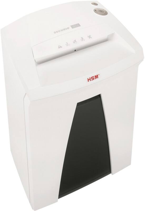 HSM Aktenvernichter SECURIO B24 Streifenschnitt Sicherheitsstufe P-2 22 Blatt