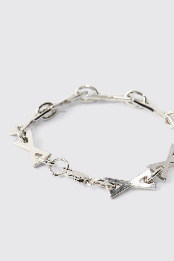 Silbernes Armband mit Z-Verschluss