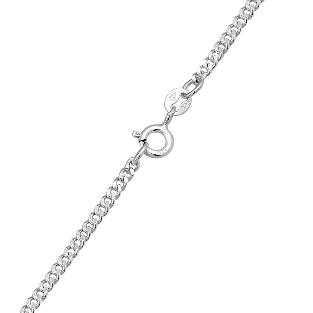 Elli Elli Collier Blogueur tendance en argent sterling 925 : chaîne de base filigrane  Bijoux