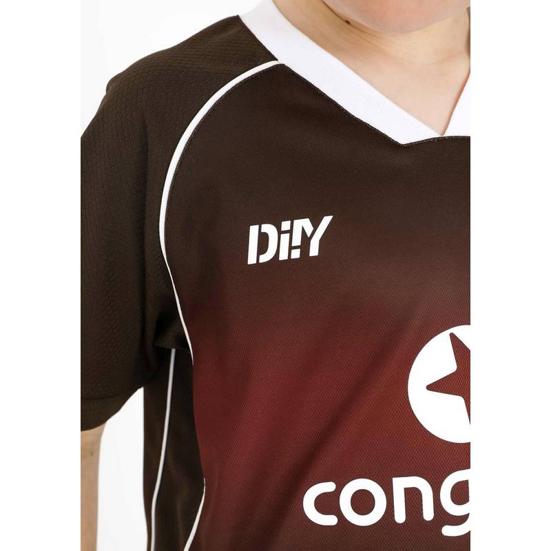 Di!Y FC St. Pauli 23-24 Heim Teamtrikot Kinder