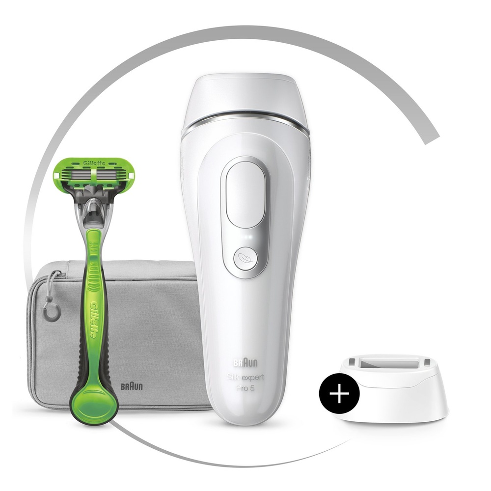 braun Braun Silk·Expert Pro 5 IPL Épilateur Lumière Pulsée Epilateur À Lumière Pulsée