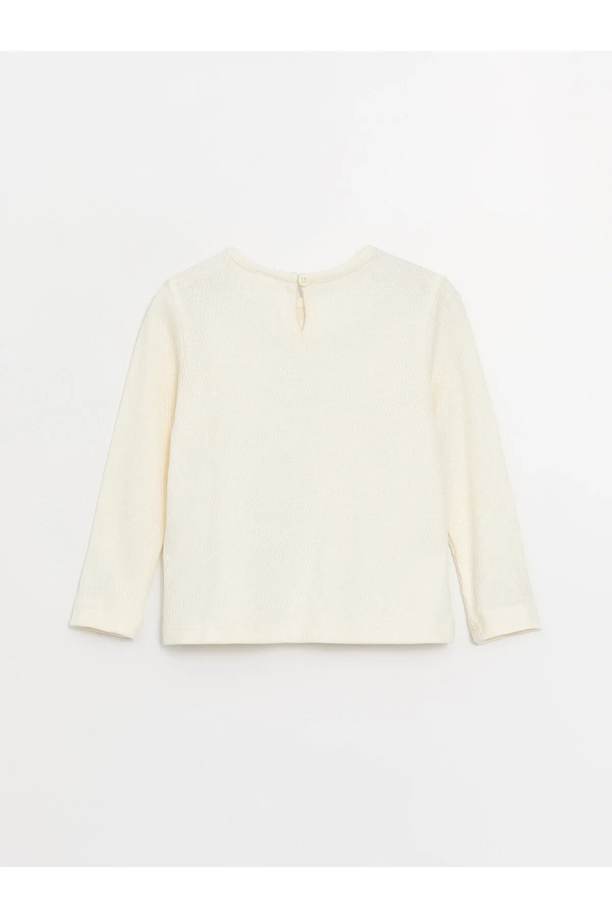 LC Waikiki  Basic-Bluse für Babymädchen mit Rundhalsausschnitt
