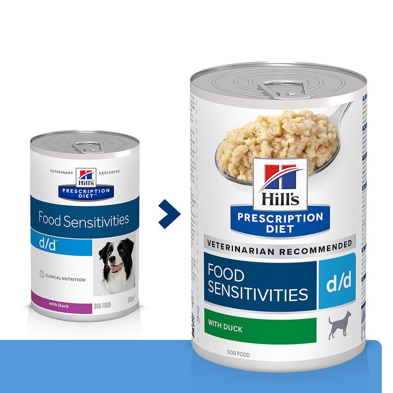 Hill's Prescription Diet d/d Food Sensitivities Hundefutter mit Ente