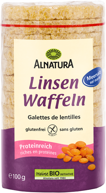 Alnatura Bio Linsenwaffeln glutenfrei