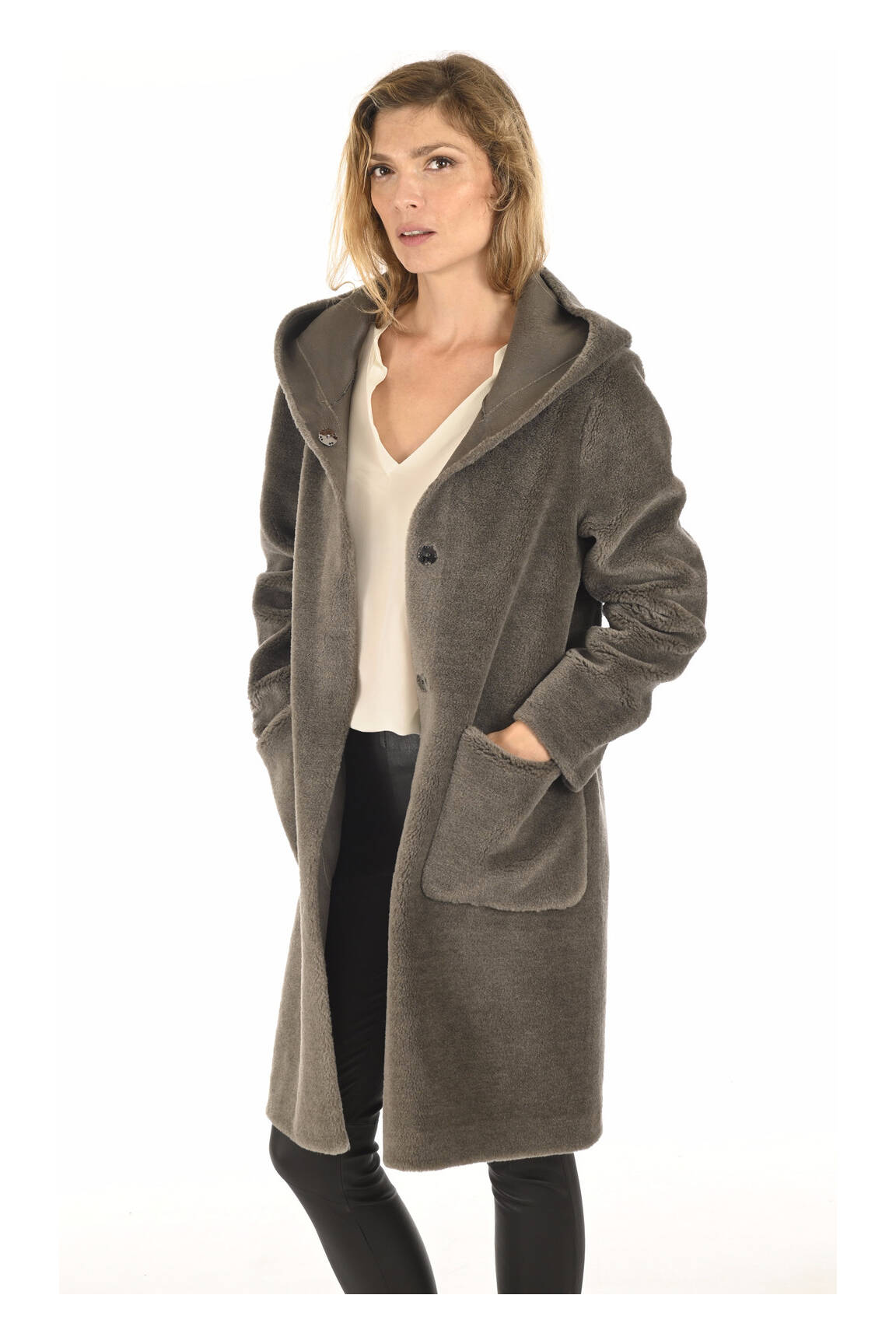 Oakwood Manteaux Longs Femme couleur gris