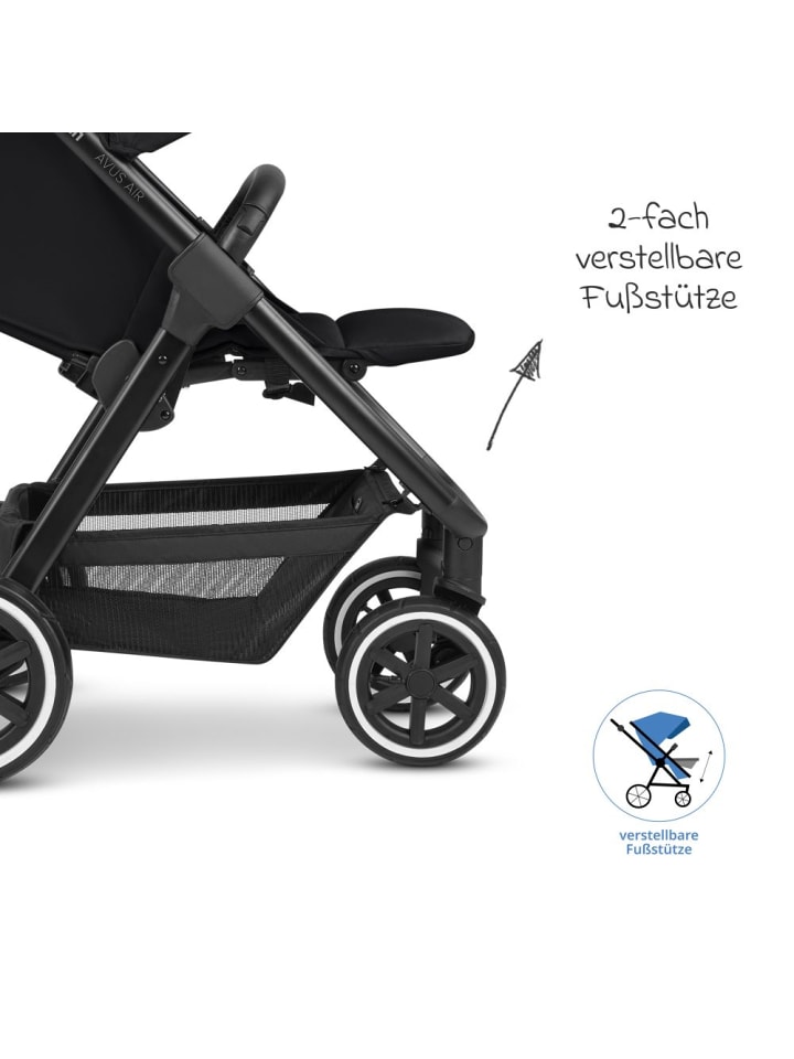 ABC-Design Buggy & Sportwagen Avus Air inkl. Reboarder in schwarz günstig kaufen onesize