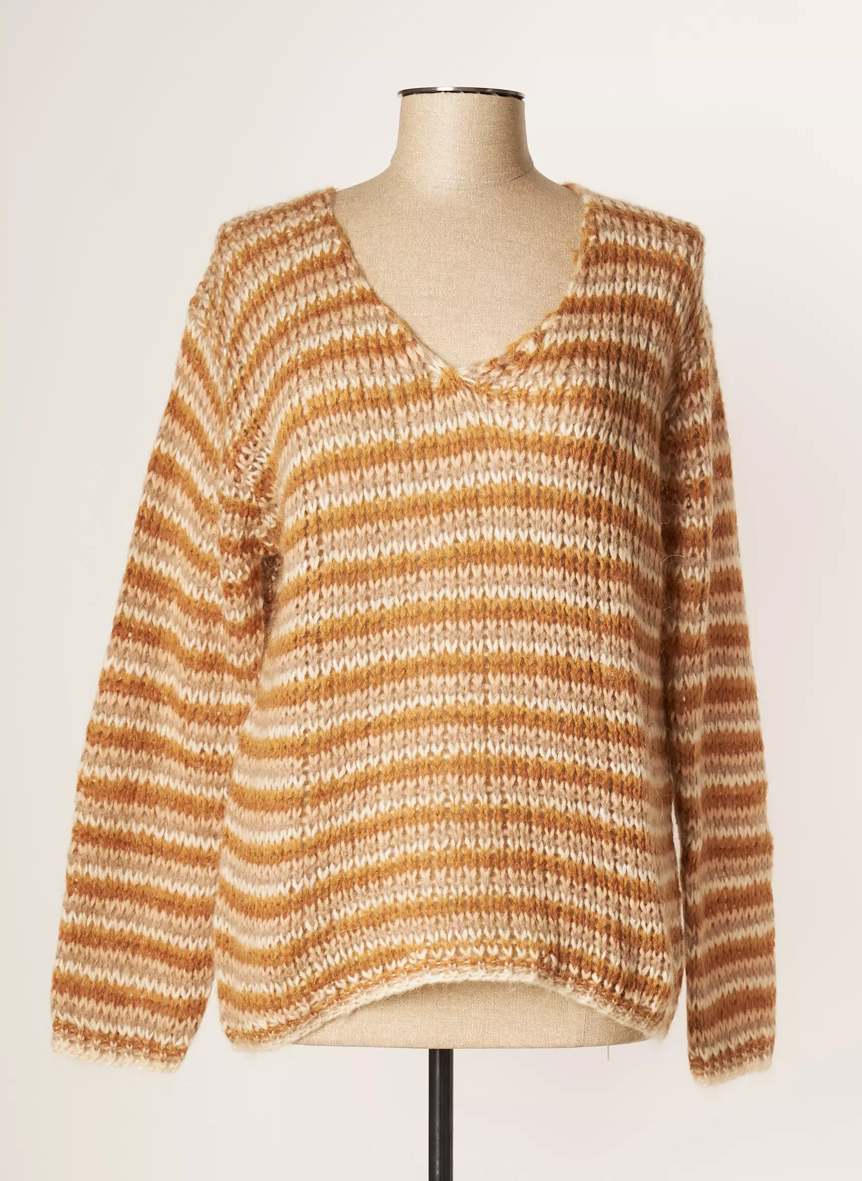 Maison Hotel Pulls Femme couleur orange