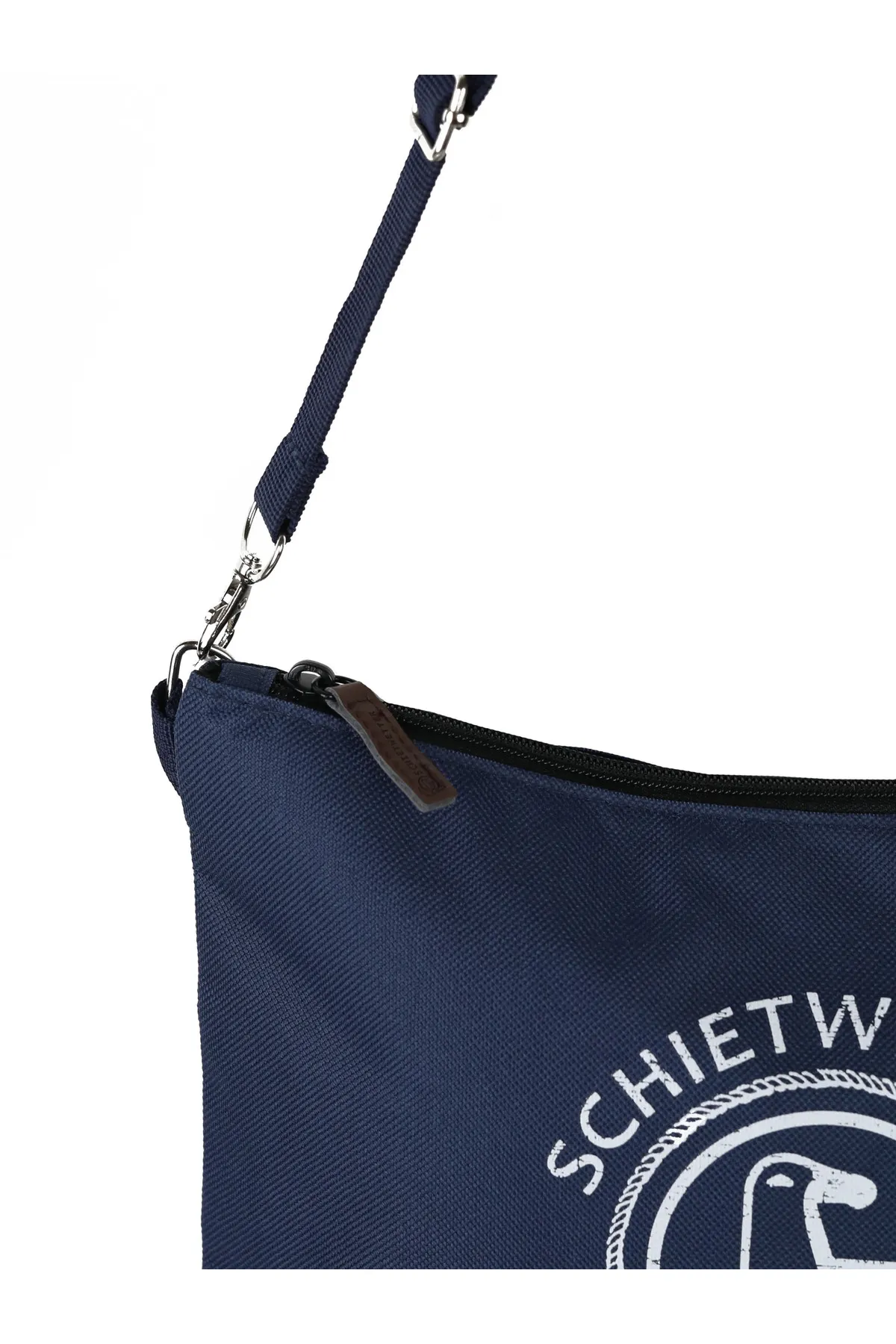 SCHIETWETTER  Umhängetasche Nylon „Schietwetter“, Lederimitat, verstellbarer Gurt, mit Reißverschluss