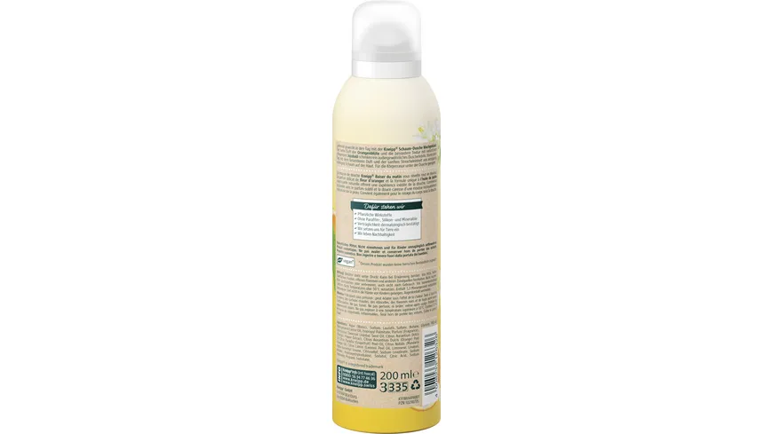 Kneipp Schaum-Dusche Wachgeküsst 200 ml