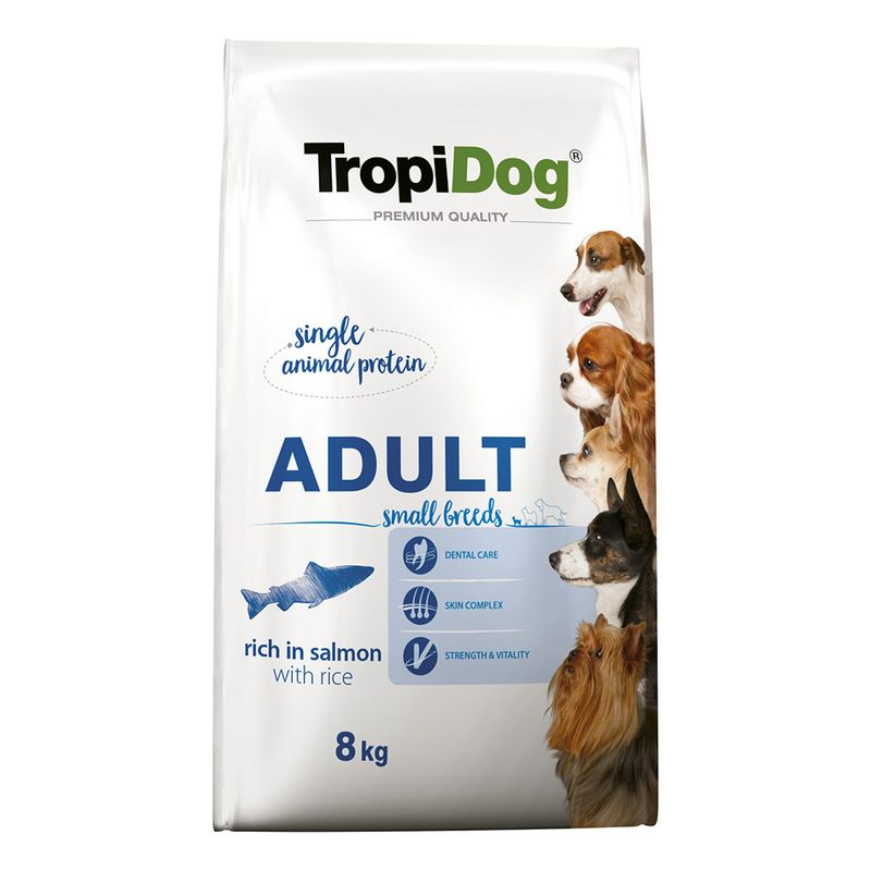 Tropidog Premium Adult Small Lachs