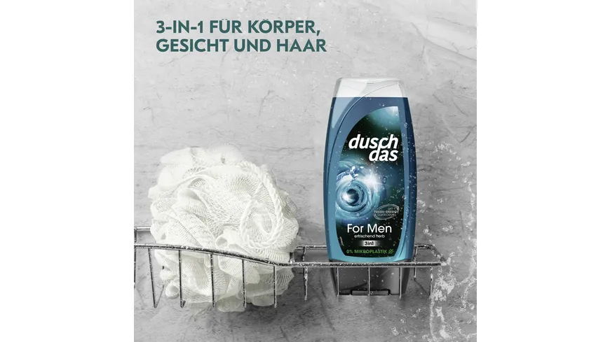 Duschdas Duschgel For Men 3in1 225 ml
