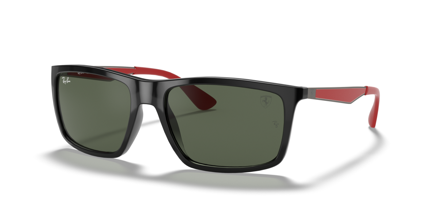 RB4228M COLECȚIA SCUDERIA FERRARI - Negru lucios Verde