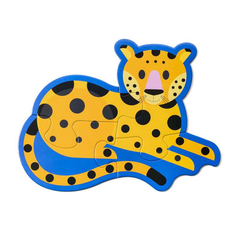 4 puzzles animaux autocorrectifs Oxybul
