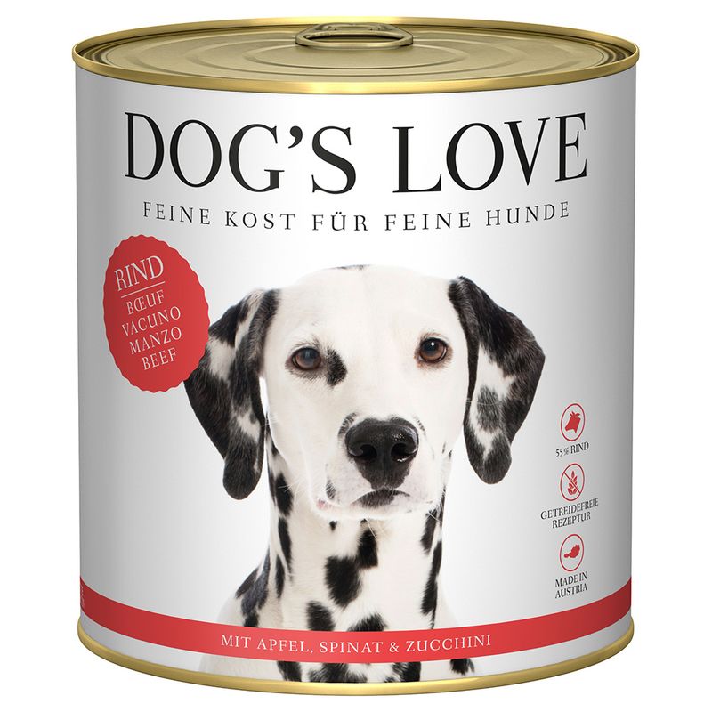 Sparpaket Dog´s Love Adult 24 x 800 g