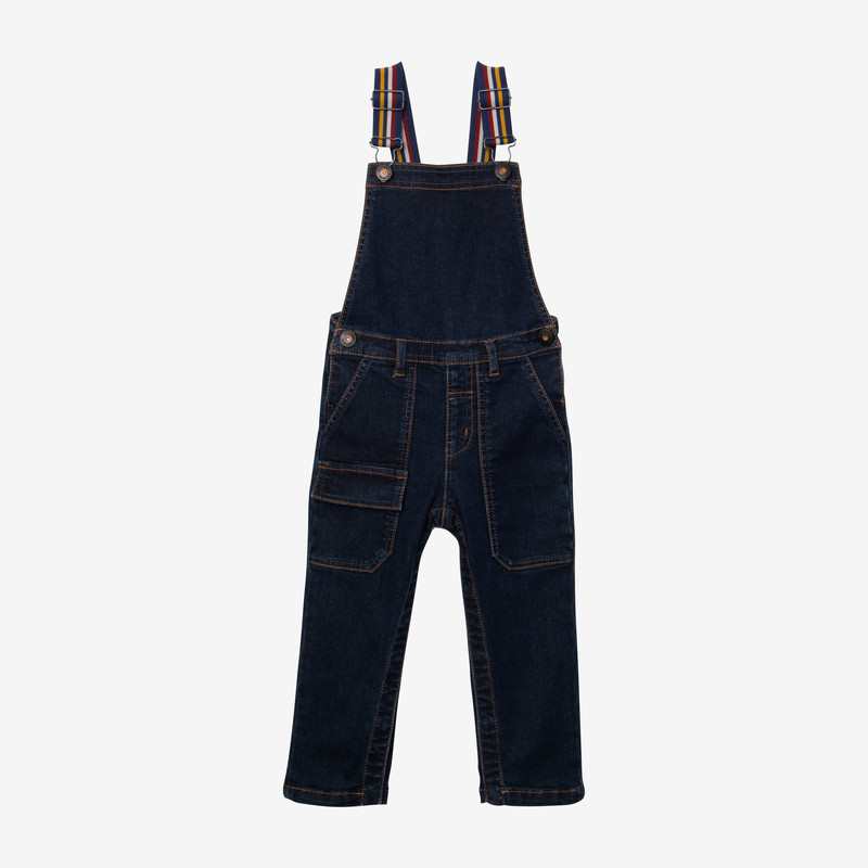 Salopette bébé garçon en jean bleue Catimini