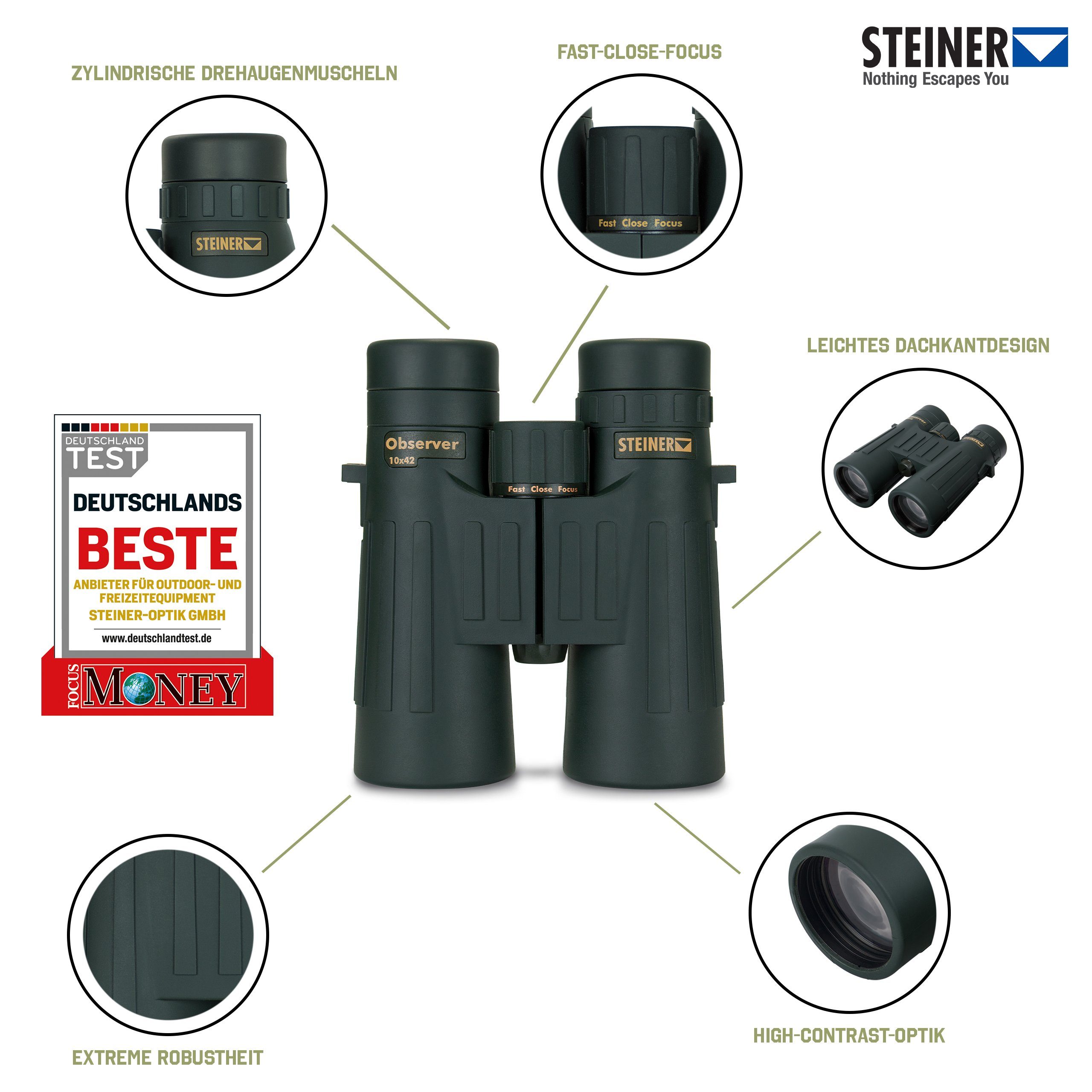 Steiner Observer 10x42 Fernglas