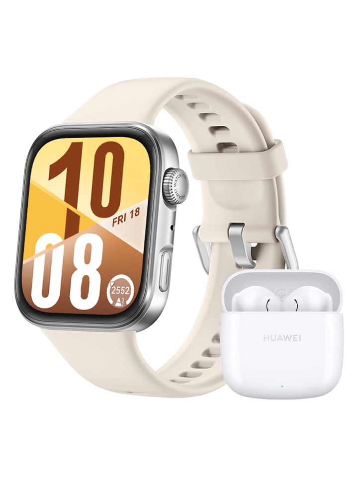 Huawei Smartwatch Watch Fit 4 Bundle in weiß günstig kaufen onesize