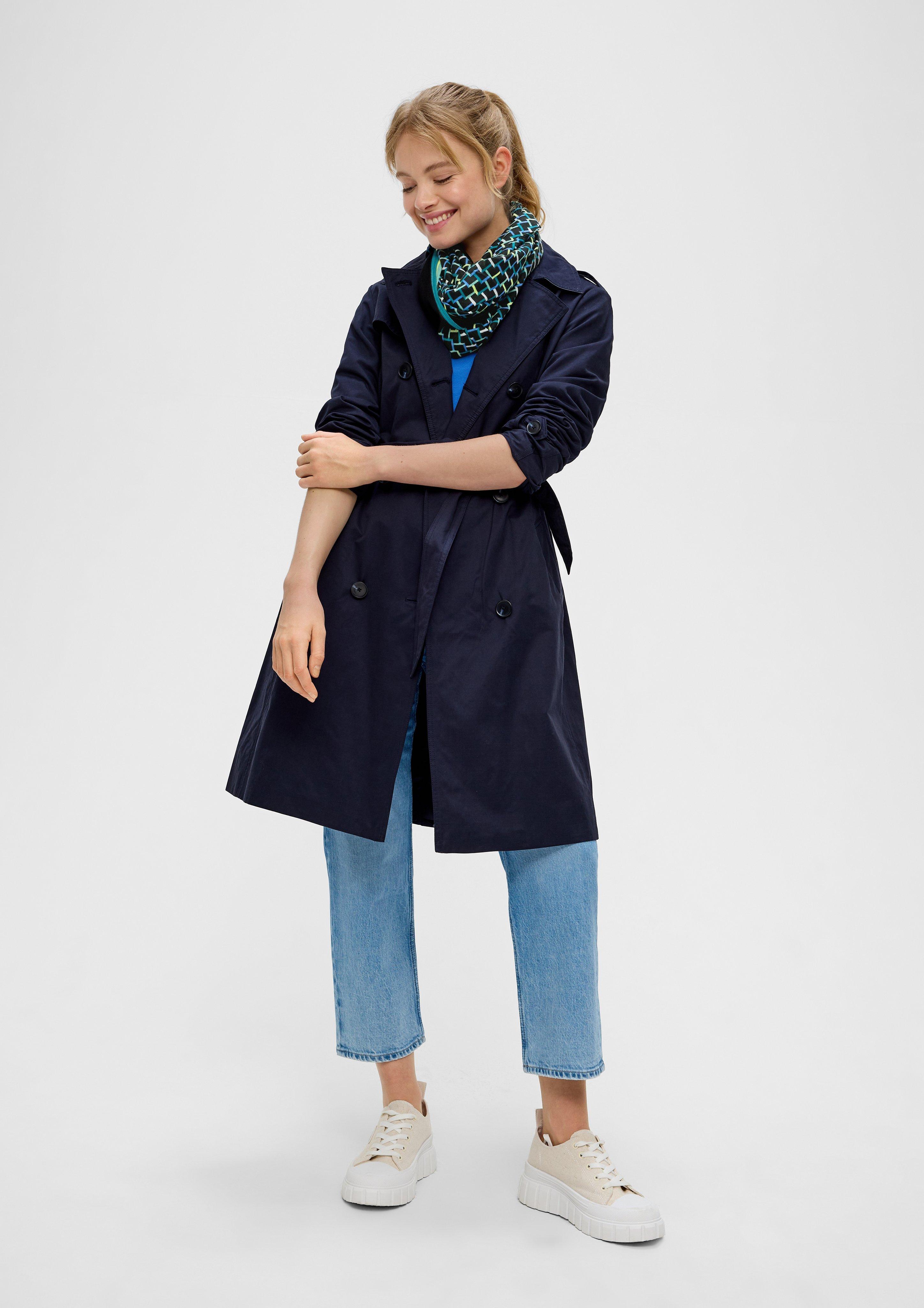 Loop-Schal mit All-over-Print  2141577-99D1