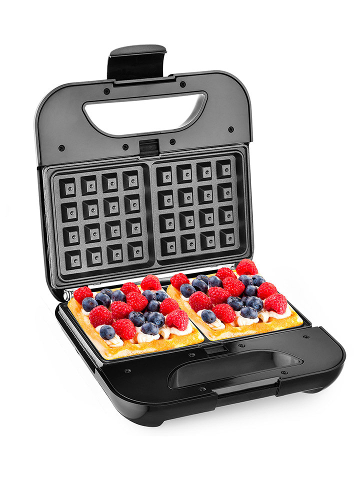 KITCHENCOOK Sandwichmaker in Silber/ Schwarz - (B)31 x (H)27,5 x (T)53 cm günstig kaufen onesize