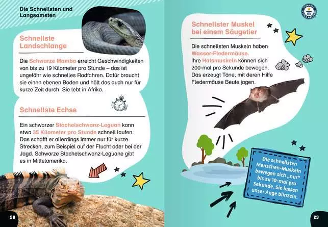Ravensburger Guinness World Records für Erstleser - Tiere