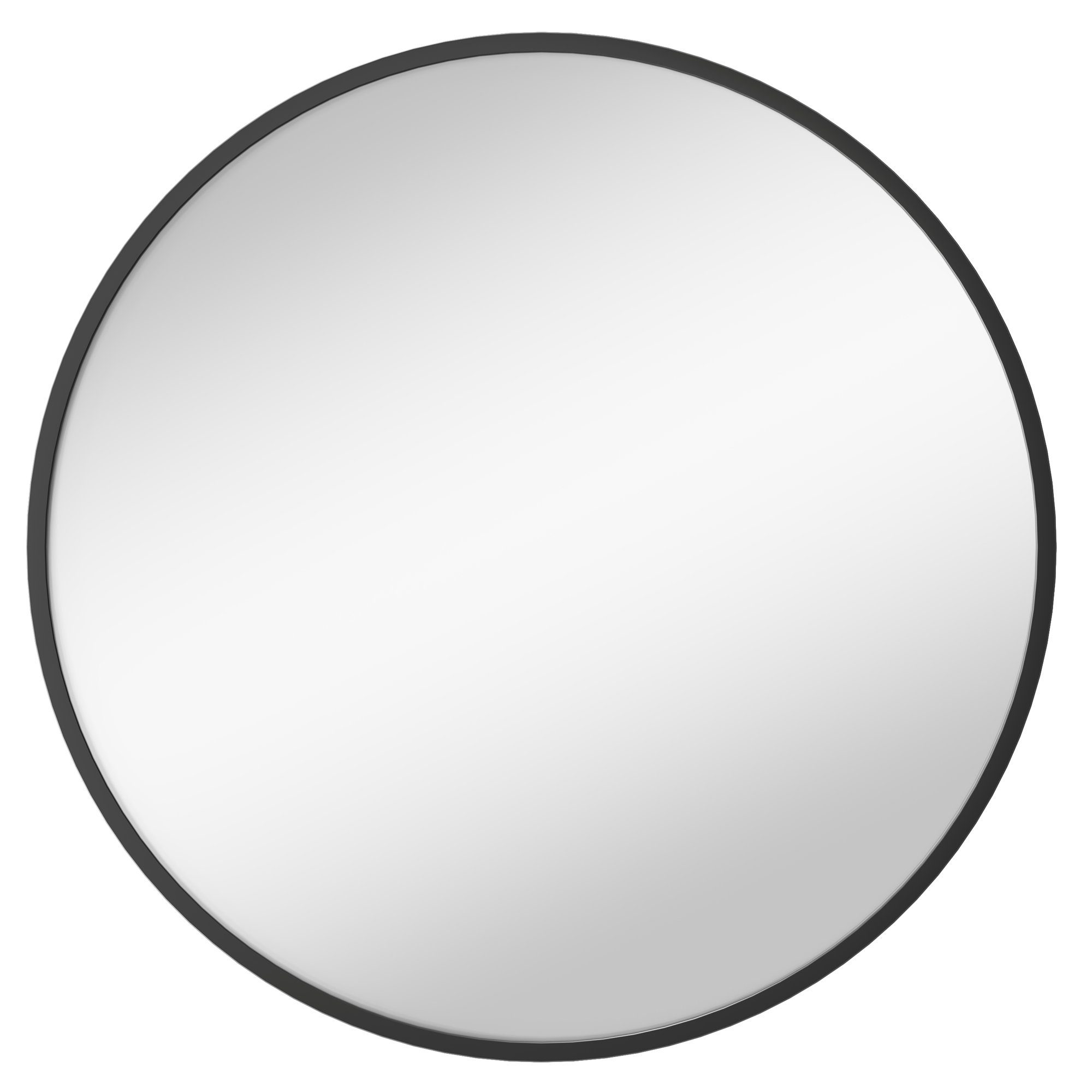 SONGMICS Wandspiegel, Spiegel rund, Badezimmerspiegel, 40/50/61/76 cm, Metallrahmen