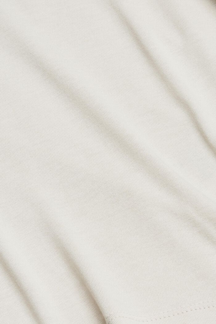 Langärmeliges Longsleeve mit Natur-Print, LENZING™ ECOVERO™