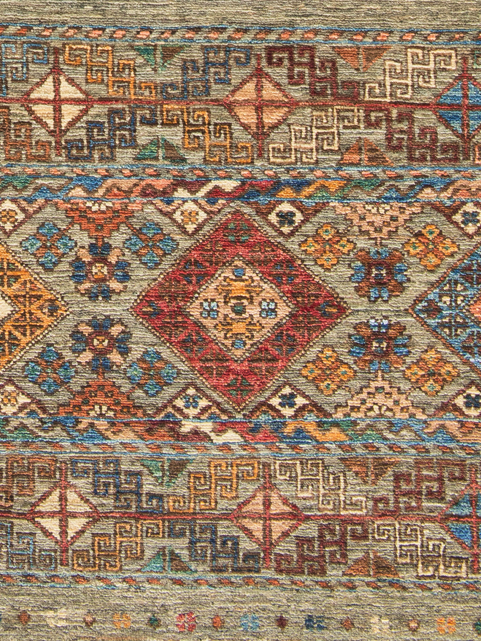 Chobi Schal ca. 152 x 209 cm, Unikat / Einzelstück