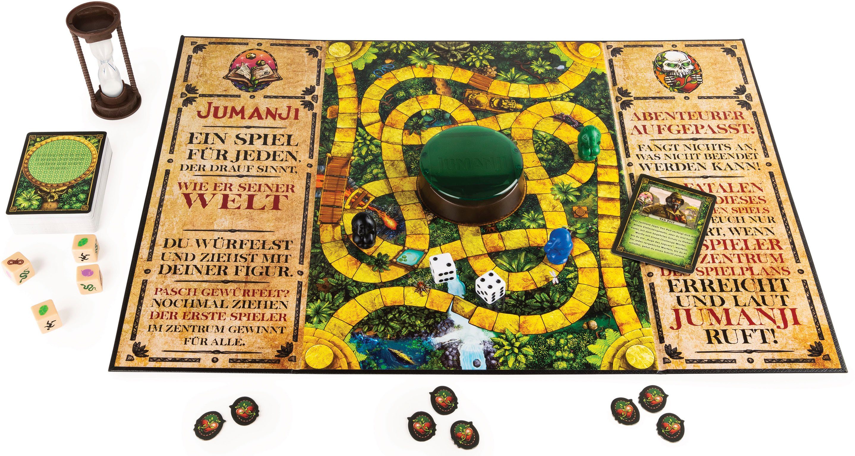 Spin Master Spiel, Familienspiel Spin Master Games, Jumanji